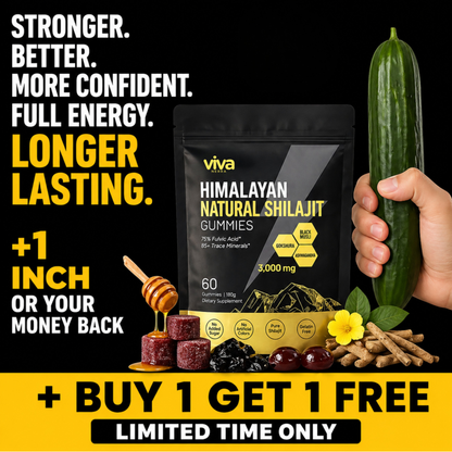 VivaNerra® Himalayan Gold Shilajit Gummies