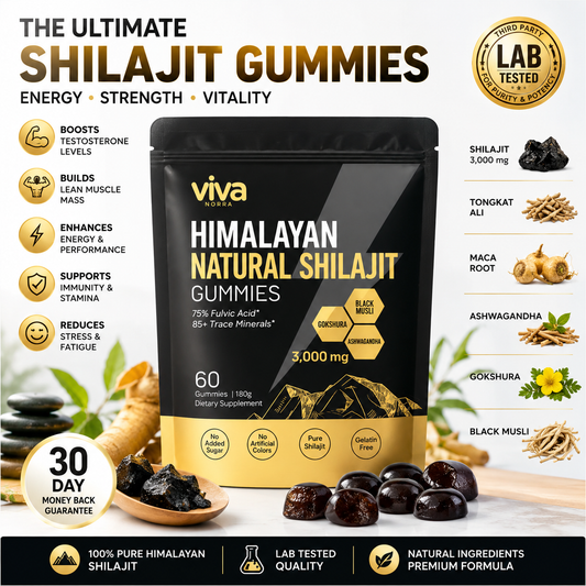 VivaNerra® Himalayan Gold Shilajit Gummies