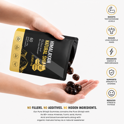 VivaNerra® Himalayan Gold Shilajit Gummies